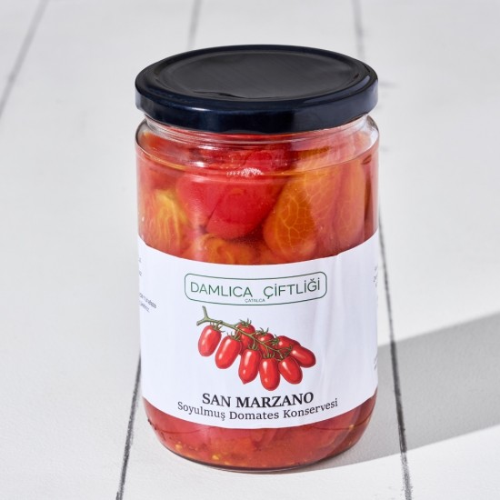 San Marzano Soyulmuş Domates Konservesi 450 gr
