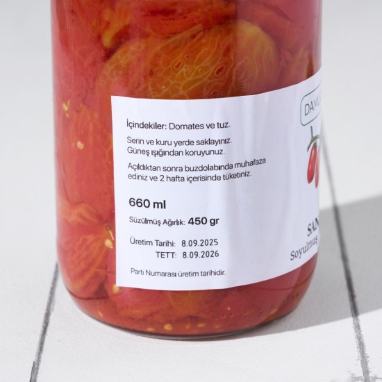 San Marzano Soyulmuş Domates Konservesi 450 gr