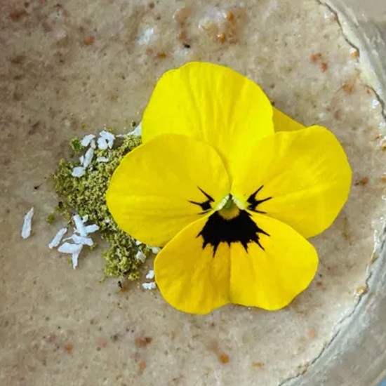 Çiçek Yenilebilir Menekşe Sarı 30 Adet 1 Paket