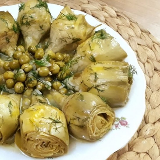 Enginar Kalbi Taze Sapsız Soyulmuş 5 Adet