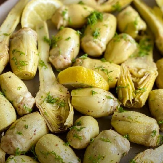 Enginar Kalbi Taze Sapsız Soyulmuş 5 Adet