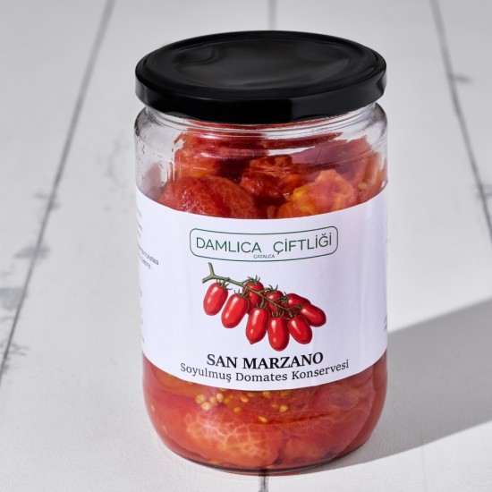 San Marzano Soyulmuş Domates Konservesi 450 gr