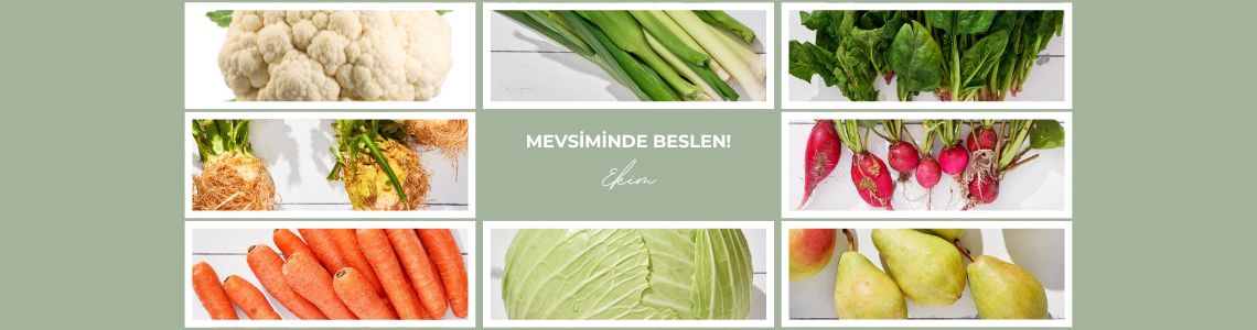 Ekim Ayı Sebze ve Meyveleri